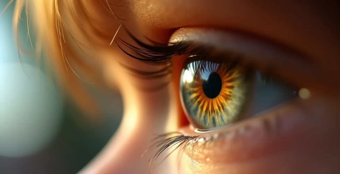 Évolution progressive des capacités visuelles d'un enfant de la naissance à 6 ans